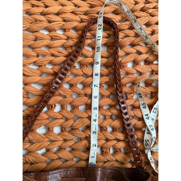 Western Embroidered Blue Red Shoulder Bag - Picture 11 of 11